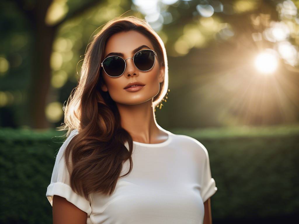 Jak dobrać okulary przeciwsłoneczne do okrągłej twarzy dla kobiet?