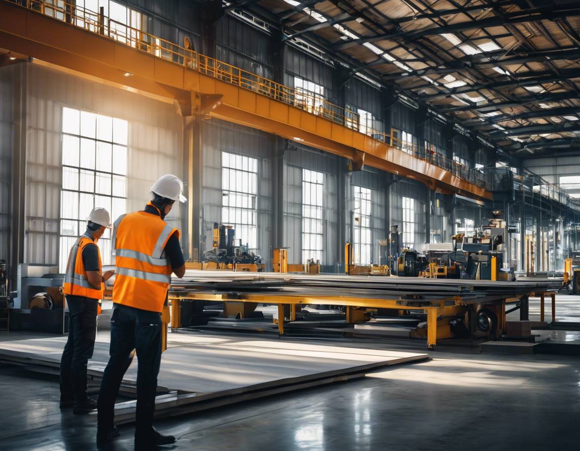 Jak wybrać odpowiedni materiał na konstrukcje stalowe w przemyśle?