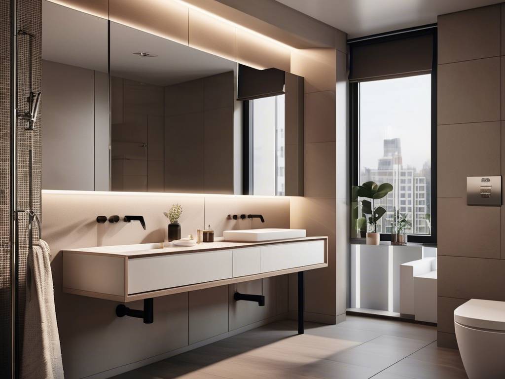 Sprytne pomysły na zaprojektowanie małej łazienki w bloku